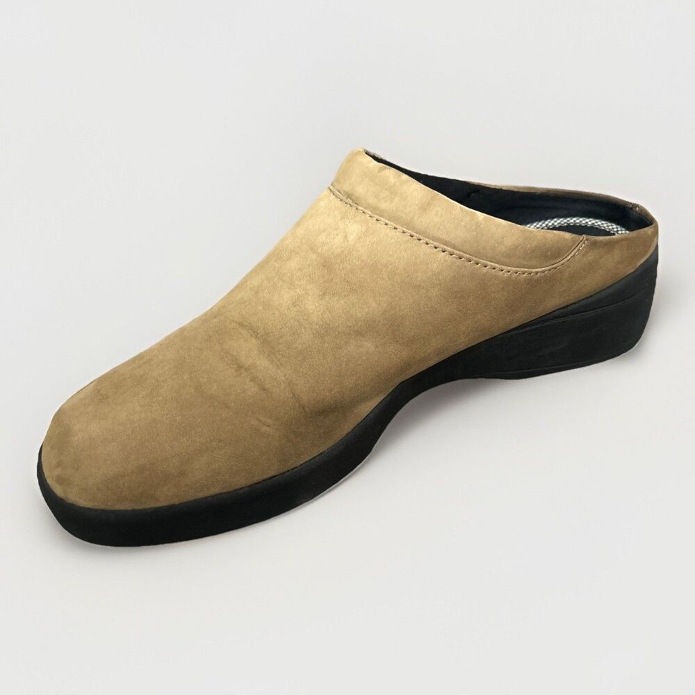 Keds Relaxed Fit Slip-On Shoes, Size 7.0 (US) 4.5 (UK) Leather Upper, Brown